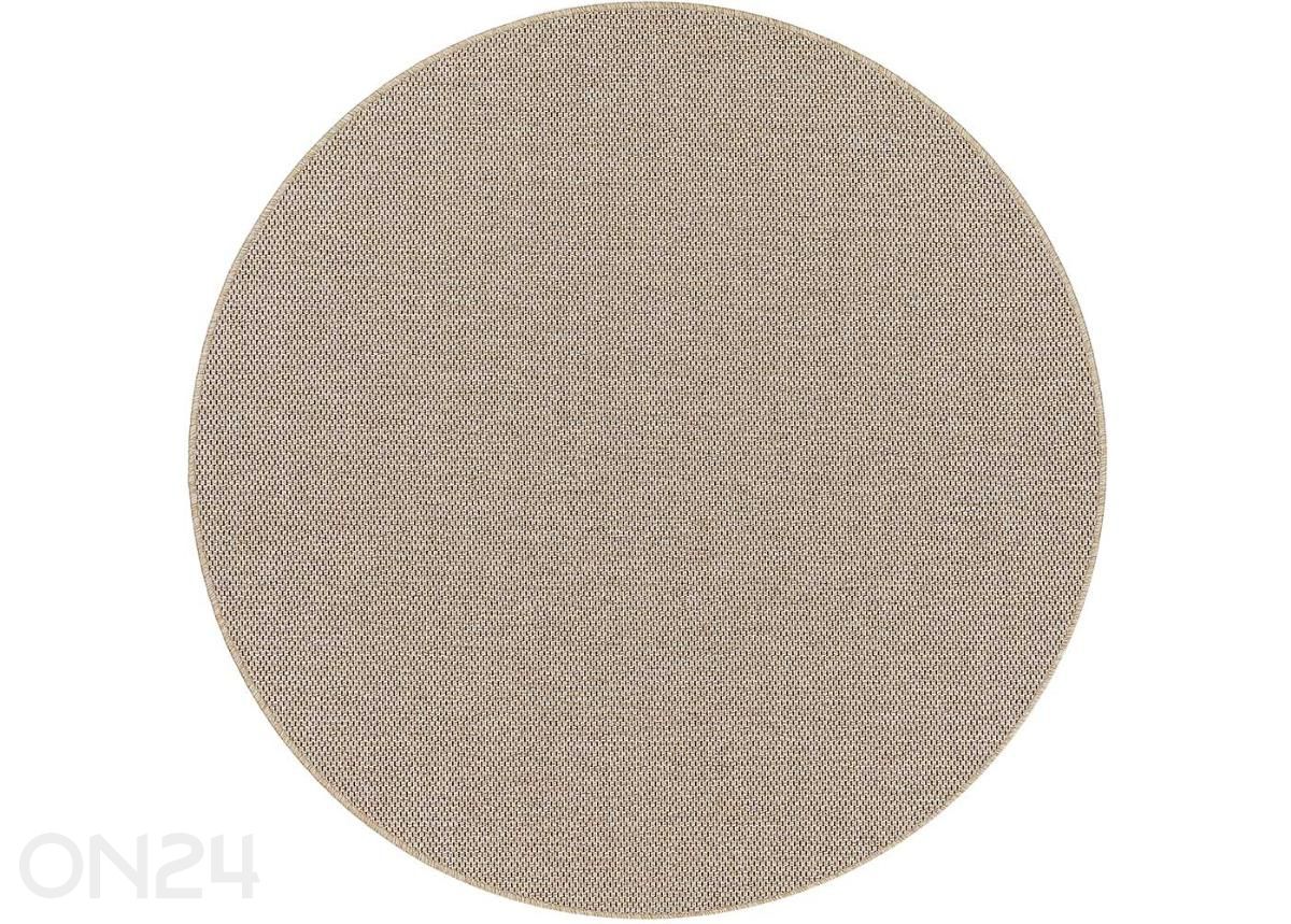 Narma sidosmatto Brooklyn™ beige pyöreä Ø 200 cm kuvasuurennos