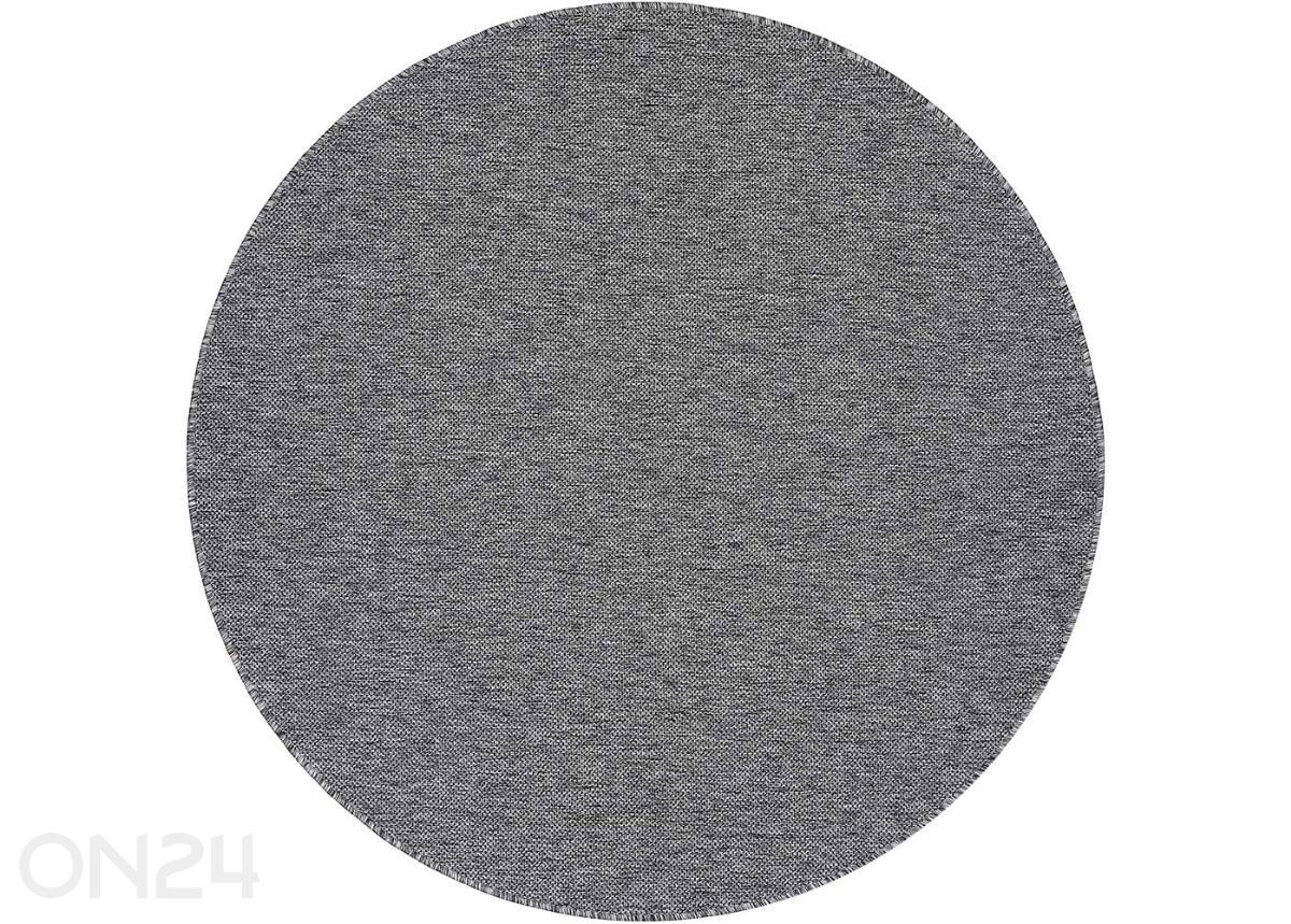 Narma sidosmatto Vagabond™ grey pyöreä Ø 160 cm kuvasuurennos