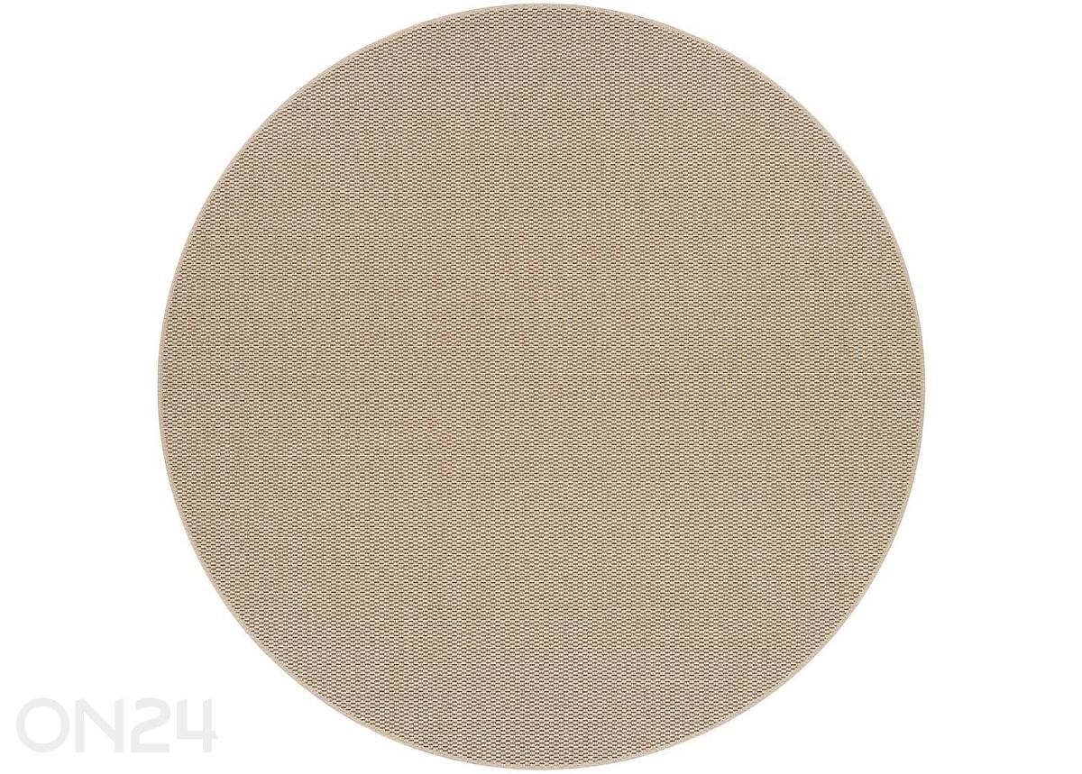 Narma sileäkudosmatto Bono™ beige, pyöreä Ø 160 cm kuvasuurennos