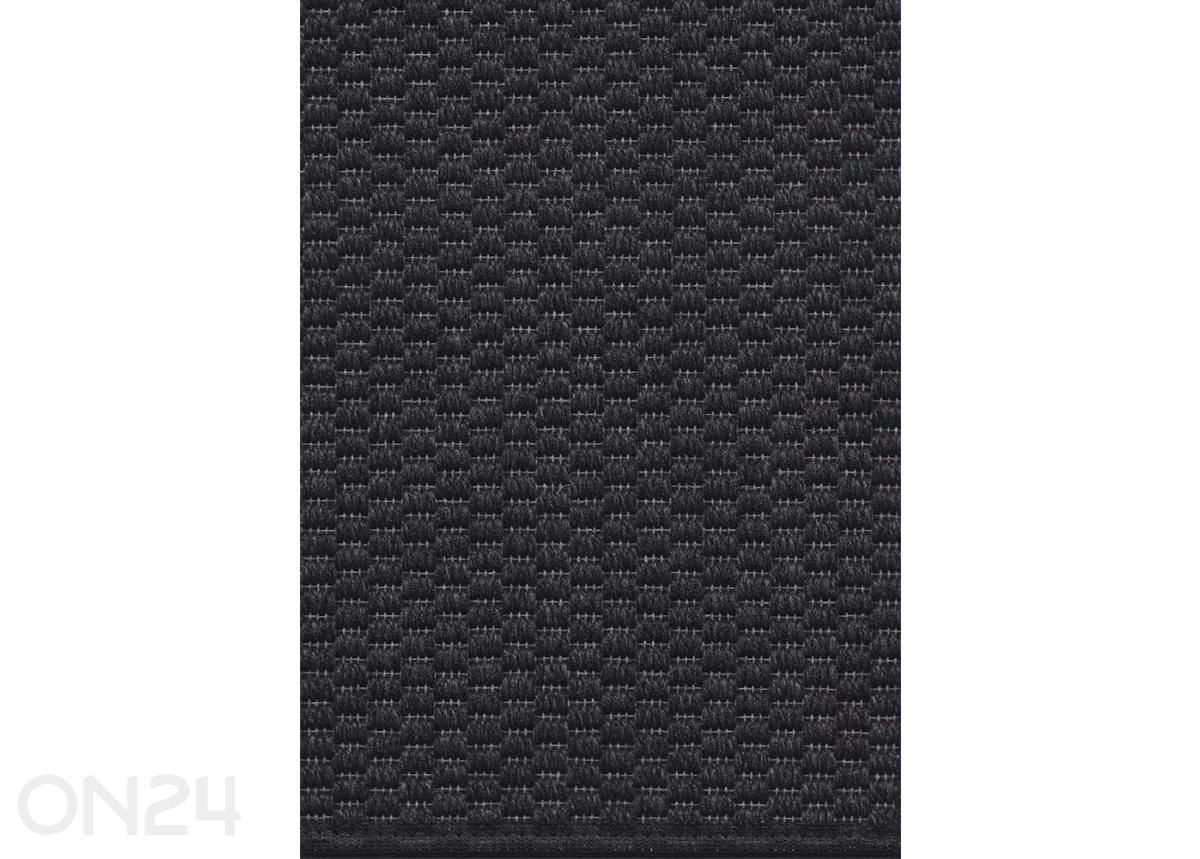 Narma sileäkudosmatto Bono™ black 200x300 cm kuvasuurennos