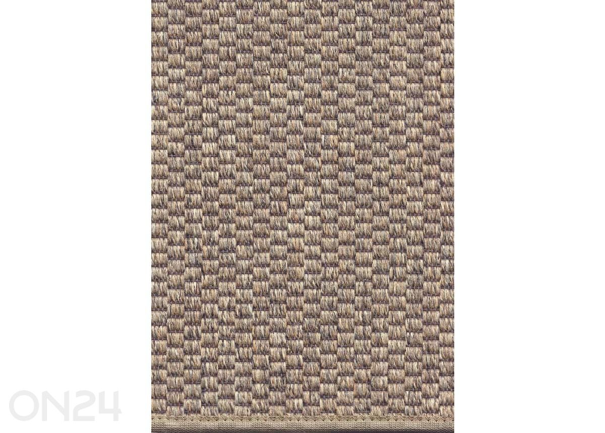 Narma sileäkudosmatto Bono™ brown 80x400 cm kuvasuurennos