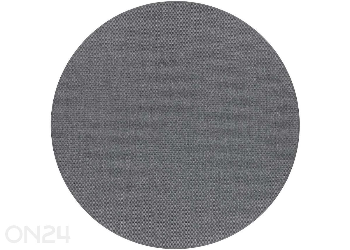 Narma sileäkudosmatto Bono™ carbon pyöreä Ø 160 cm kuvasuurennos