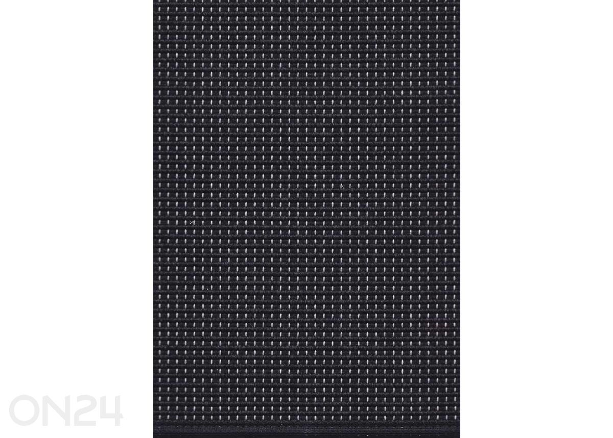Narma sileäkudosmatto Limo™ black 80x400 cm kuvasuurennos