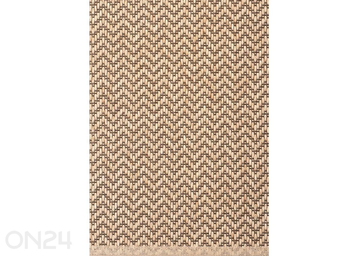 Narma sileäpintainen matto Bravo™ beige 60x80 cm kuvasuurennos