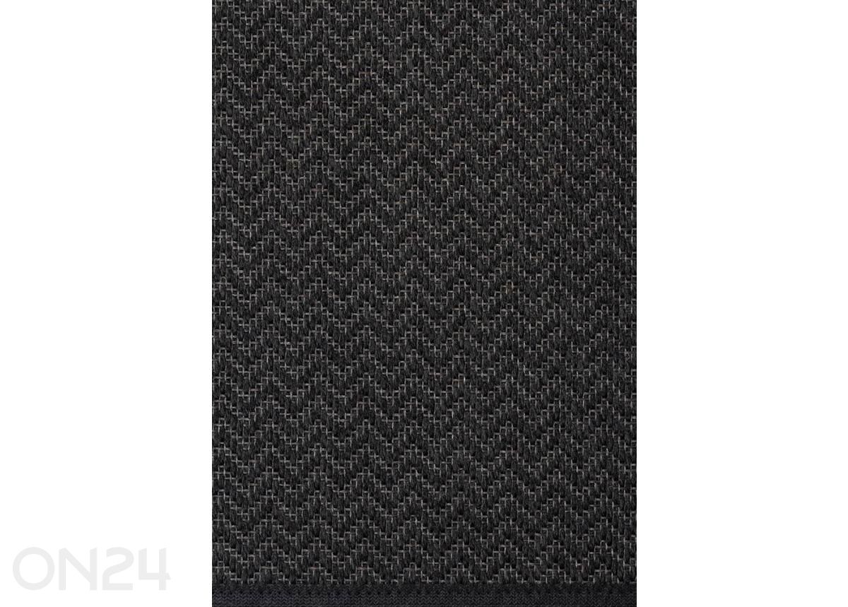 Narma sileäpintainen matto Bravo™ black 60x80 cm kuvasuurennos