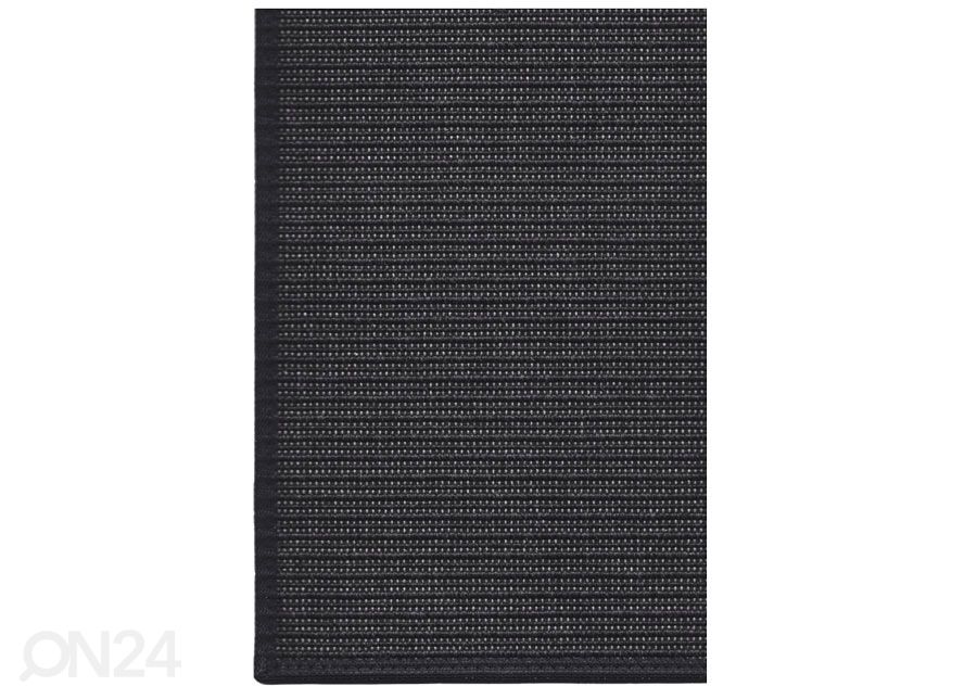 Narma sileäsidosmatto Credo black 80x150 cm kuvasuurennos