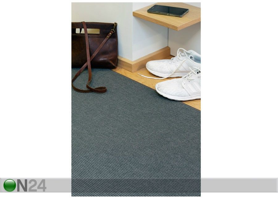 Narma sileäsidosmatto Limo carbon 80x150 cm kuvasuurennos