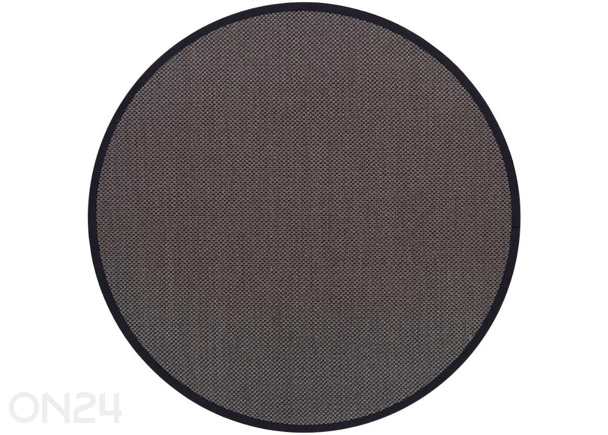 Narma sisalmatto Dragon™ anthracite pyöreä Ø 200 cm kuvasuurennos