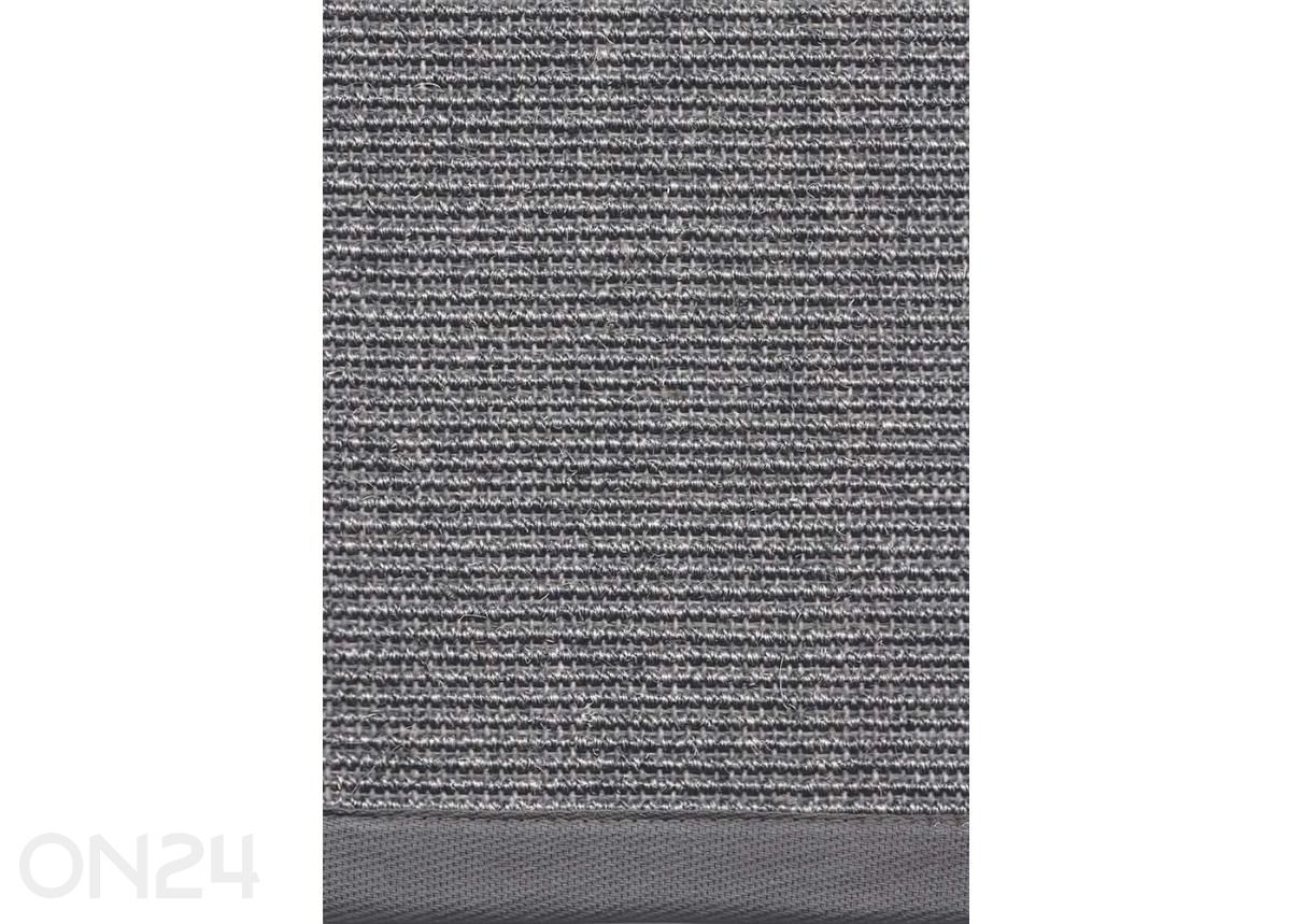 Narma sisalmatto Livos™ harmaa 80x160 cm kuvasuurennos