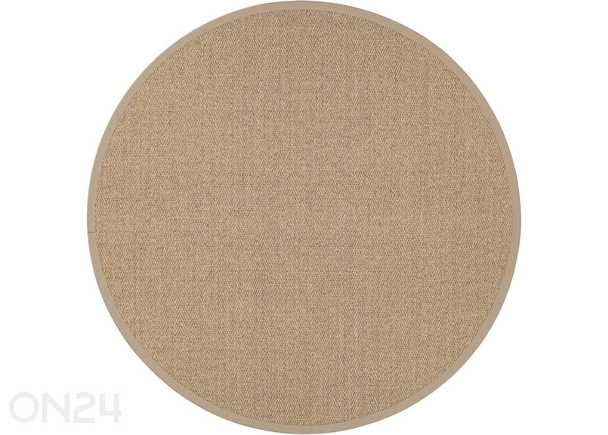 Narma sisalmatto Tuna™ beige pyöreä Ø 160 cm kuvasuurennos