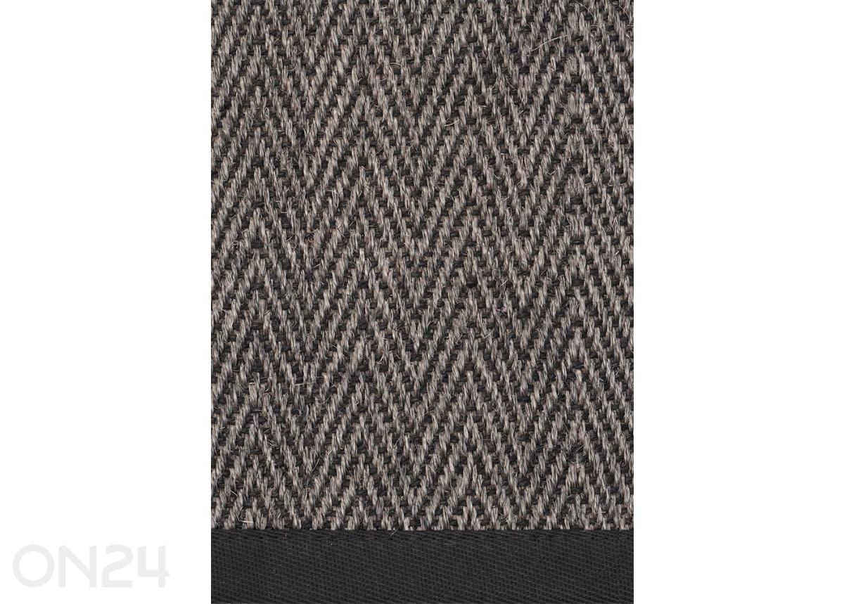 Narma sisalmatto Tuna™ carbon 80x160 cm kuvasuurennos