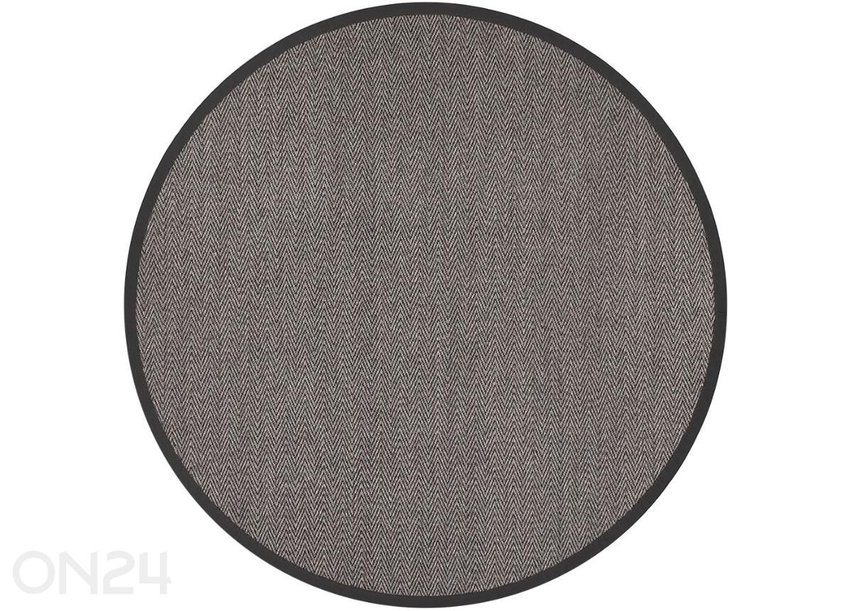 Narma sisalmatto Tuna™ carbon pyöreä Ø 160 cm kuvasuurennos