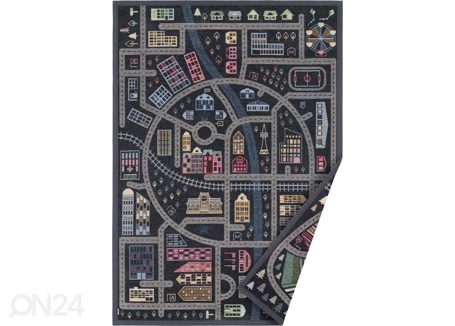 NARMA smartWeave® DUO matto Ülejõe carbon 140x200 cm kuvasuurennos