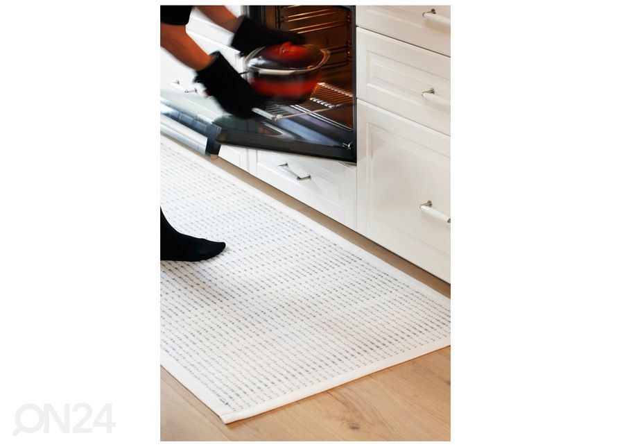 Narma smartWeave® matto Esna white 140x200 cm kuvasuurennos