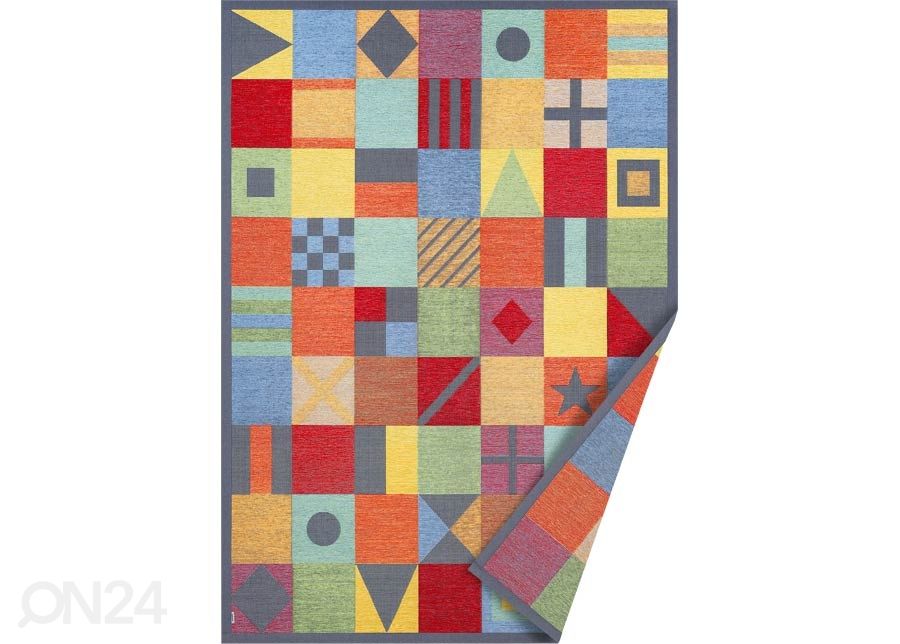 NARMA smartWeave® TWIN matto Laeva multi 160x230 cm kuvasuurennos