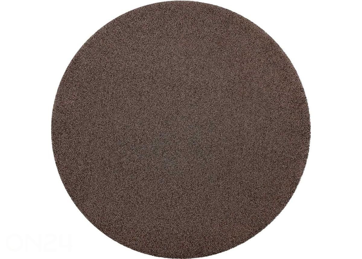 Narma tuftattu matto Jazz™ brown Ø 133 cm kuvasuurennos