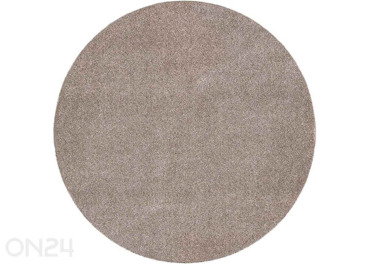 Narma velour matto Noble™ beige pyöreä Ø 200 cm kuvasuurennos