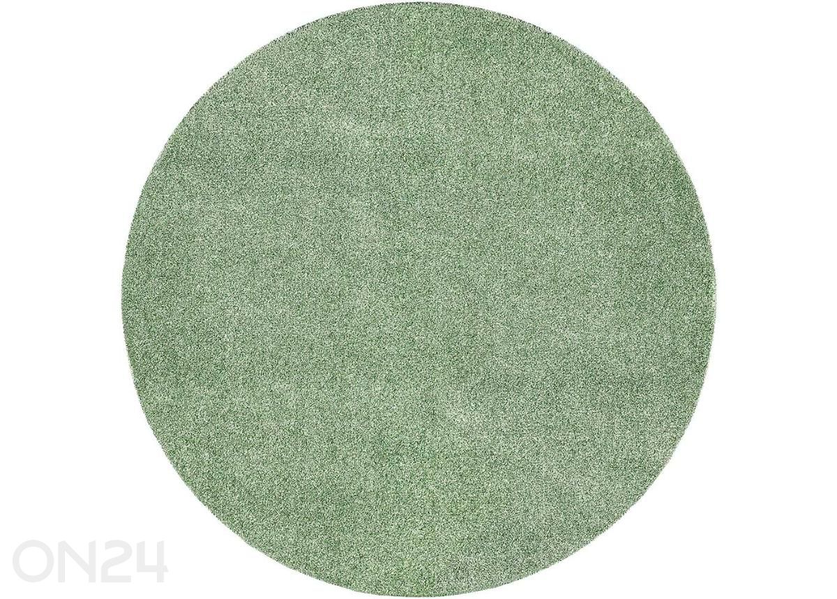 Narma velour matto Noble™ green pyöreä Ø 133 cm kuvasuurennos