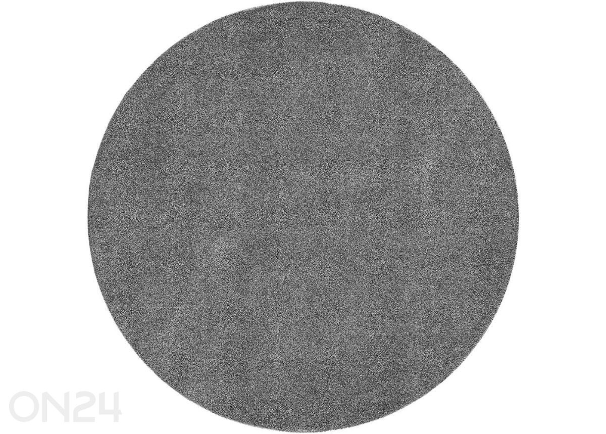 Narma velour matto Noble™ grey pyöreä Ø 200 cm kuvasuurennos