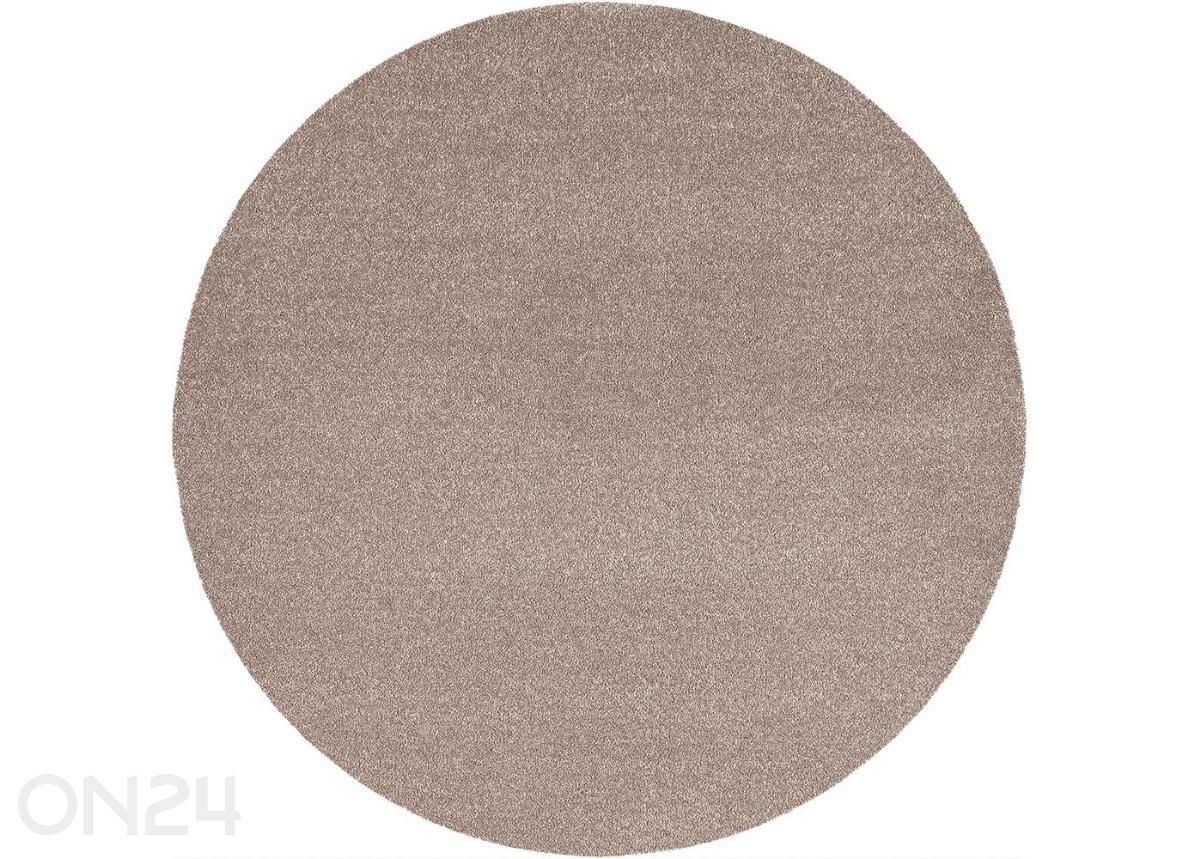 Narma velourmatto Wow™ pyöreä cocoa Ø 200 cm kuvasuurennos