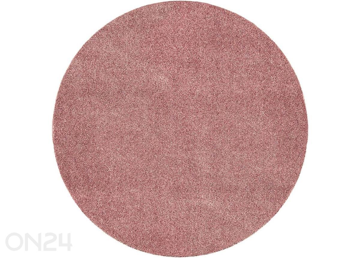 Narma veluurimatto Noble™ pyöreä coral Ø 133 cm kuvasuurennos