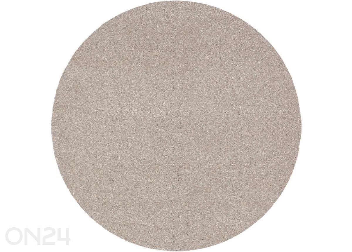 Narma veluurimatto Wow™ beige pyöreä Ø 133 cm kuvasuurennos