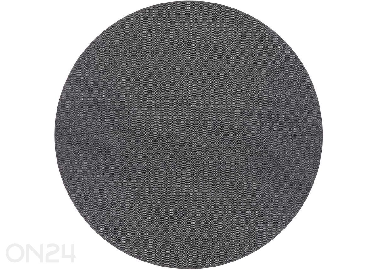Narma villamatto Bello™ carbon pyöreä Ø 200 cm kuvasuurennos