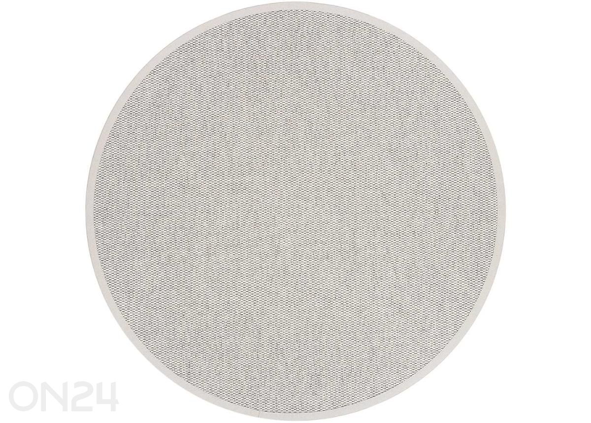 Narma villamatto Savanna™ white pyöreä Ø 200 cm kuvasuurennos