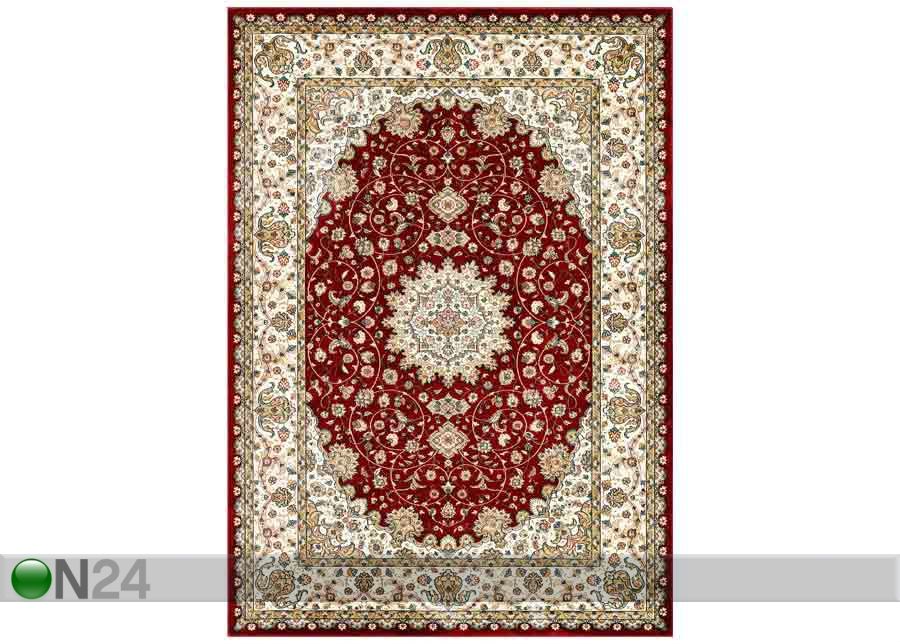Narma viskoosimatto Fatima red 120x170 cm kuvasuurennos
