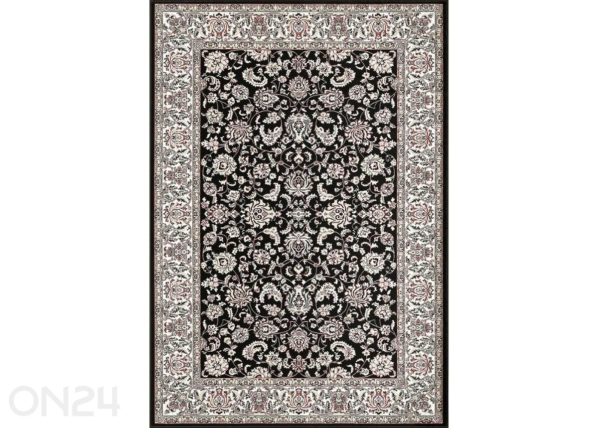 Narma viskoosimatto Yasmin black 67x140 cm kuvasuurennos