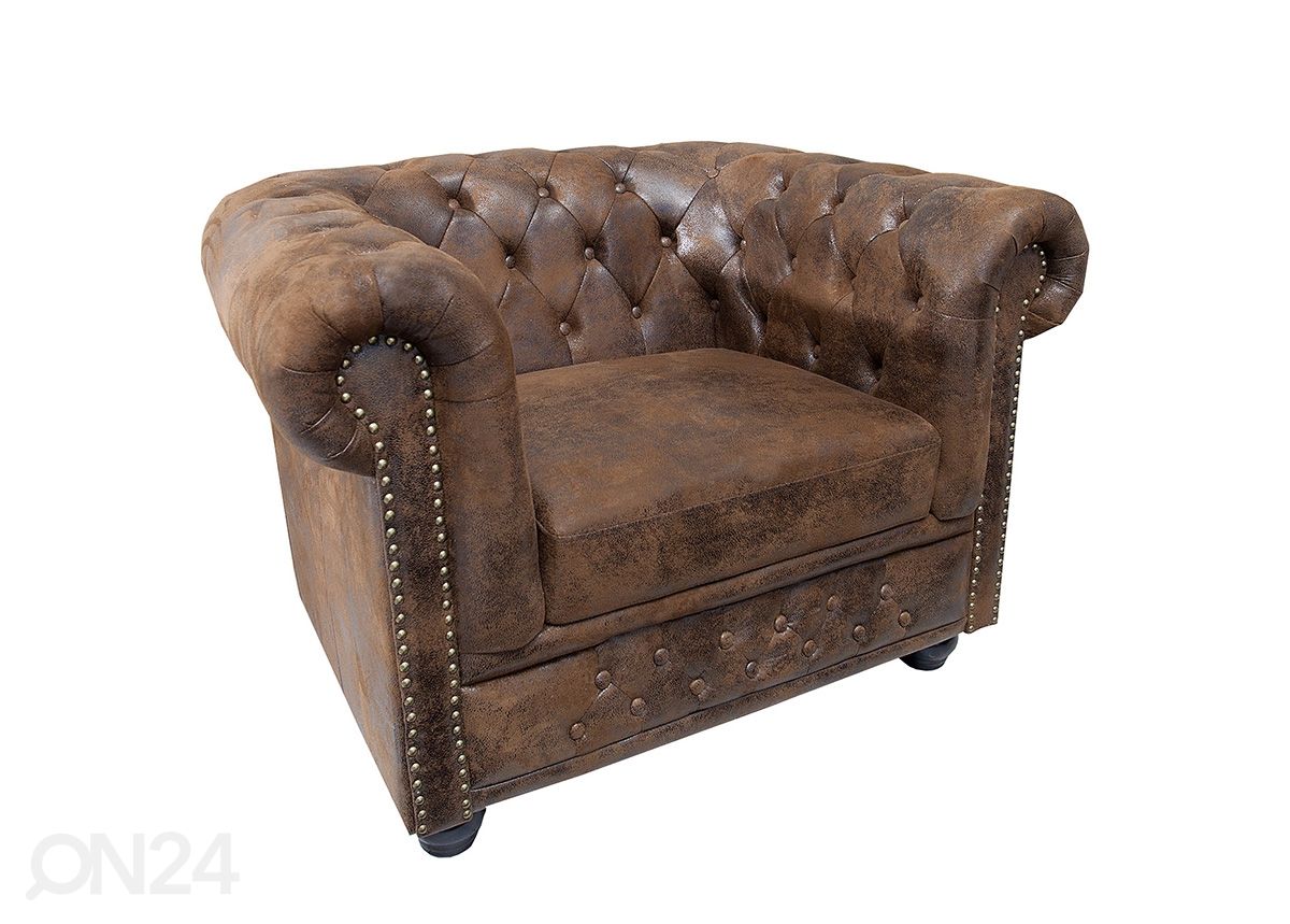 Nojatuoli Chesterfield kuvasuurennos