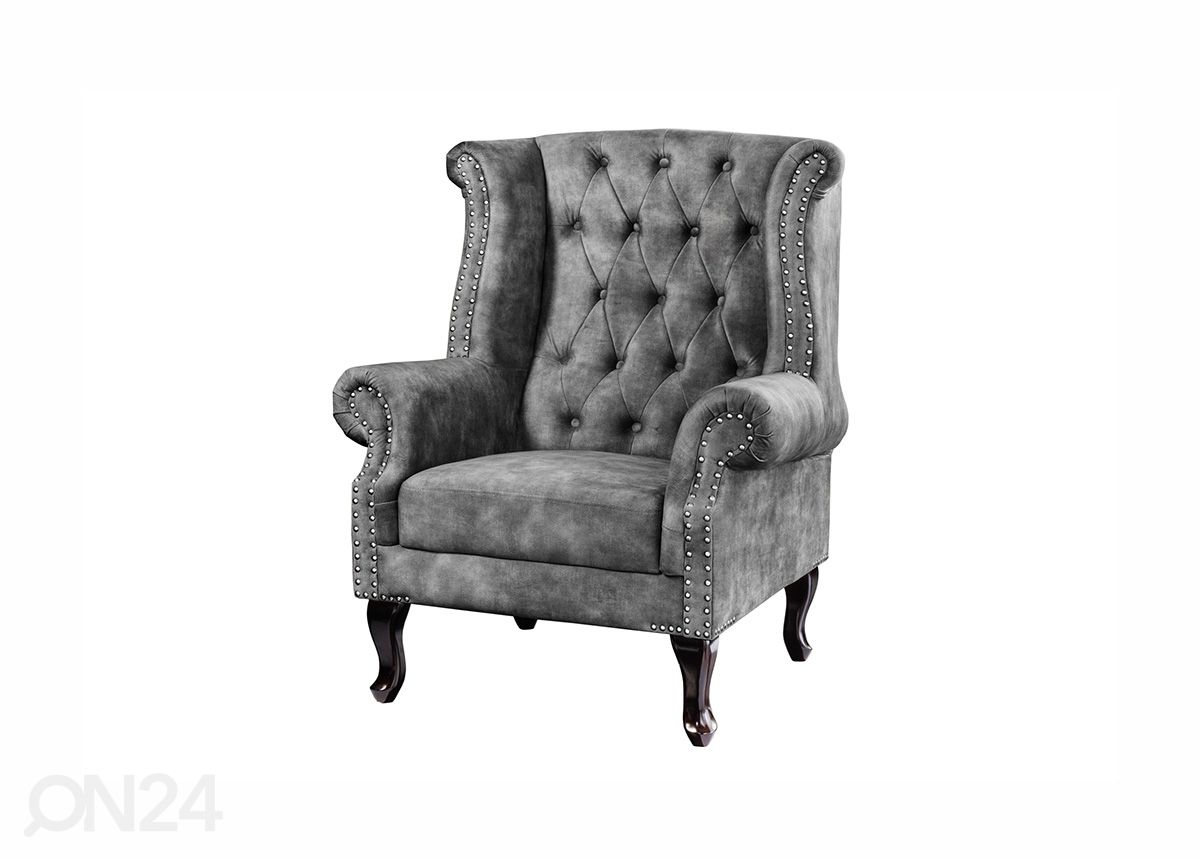 Nojatuoli Chesterfield kuvasuurennos