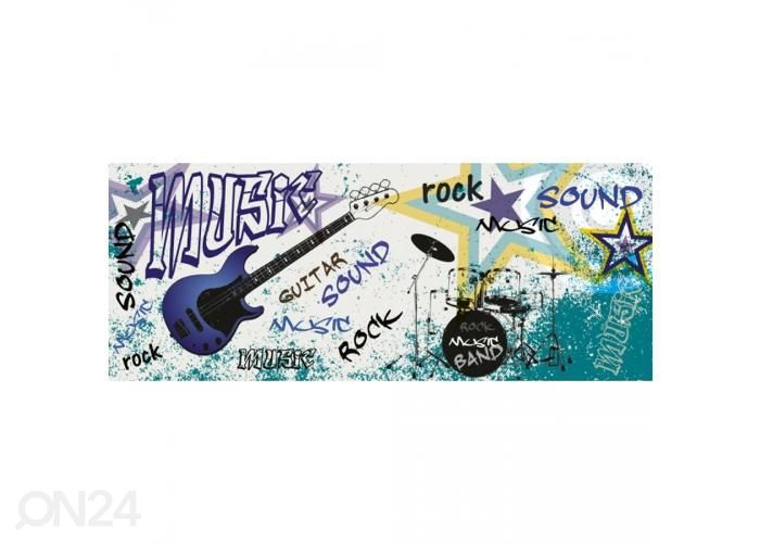 Non-woven kuvatapetti Blue guitar 375x150 cm kuvasuurennos