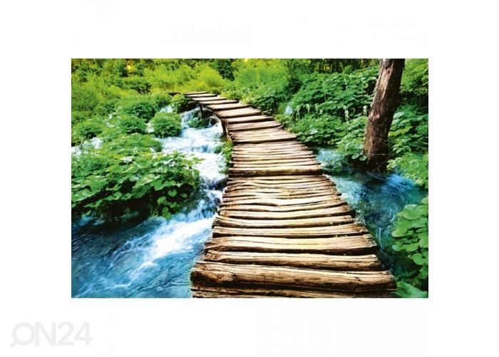 Non-woven kuvatapetti Boardwalk 375x250 cm kuvasuurennos