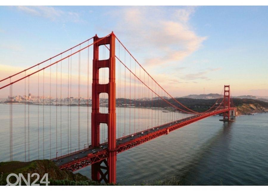 Non-woven kuvatapetti Golden gate 225x250 cm kuvasuurennos