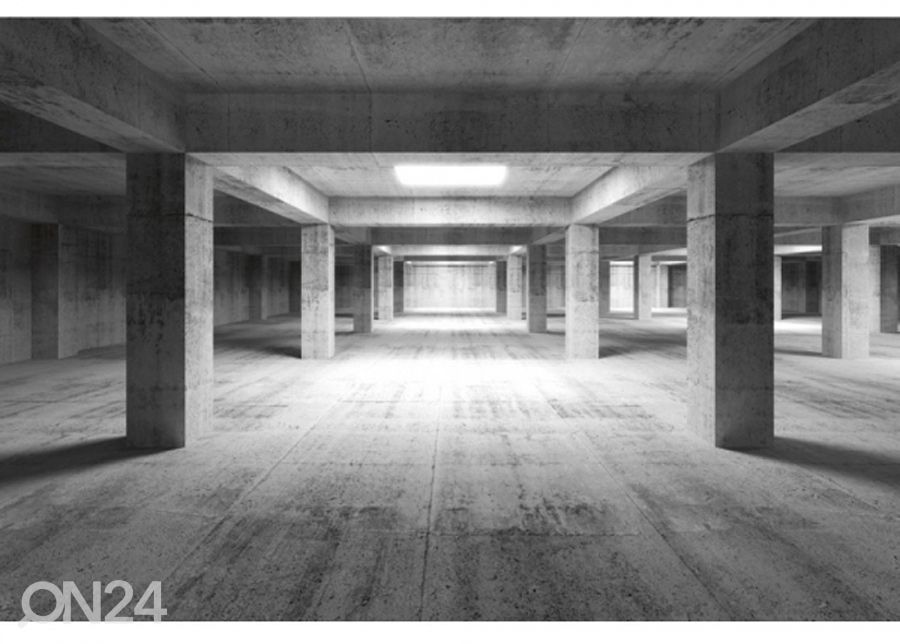 Non-woven kuvatapetti Industrial hall 225x250 cm kuvasuurennos