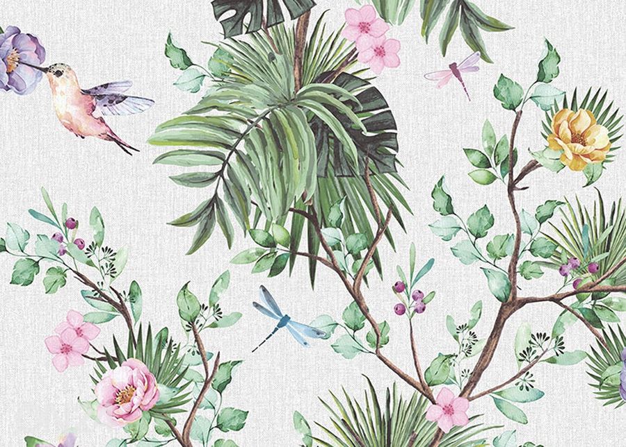 Non-woven kuvatapetti Jungle kuvasuurennos