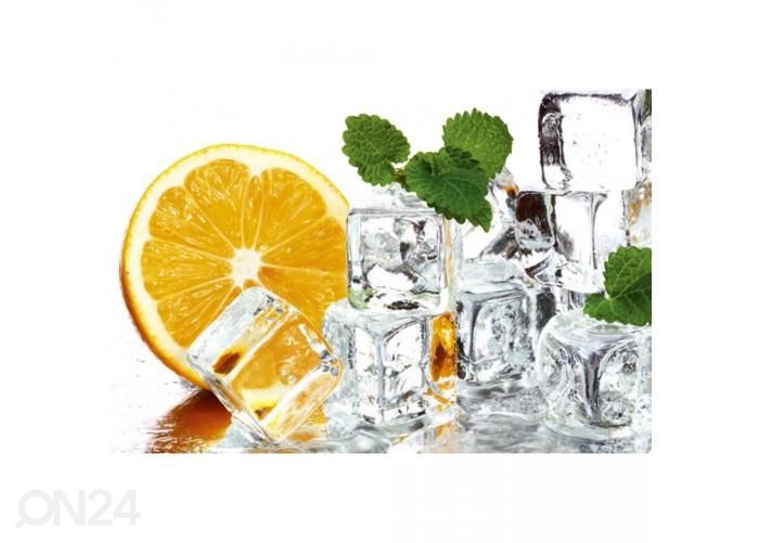 Non-woven kuvatapetti Lemon and ice 375x250 cm kuvasuurennos