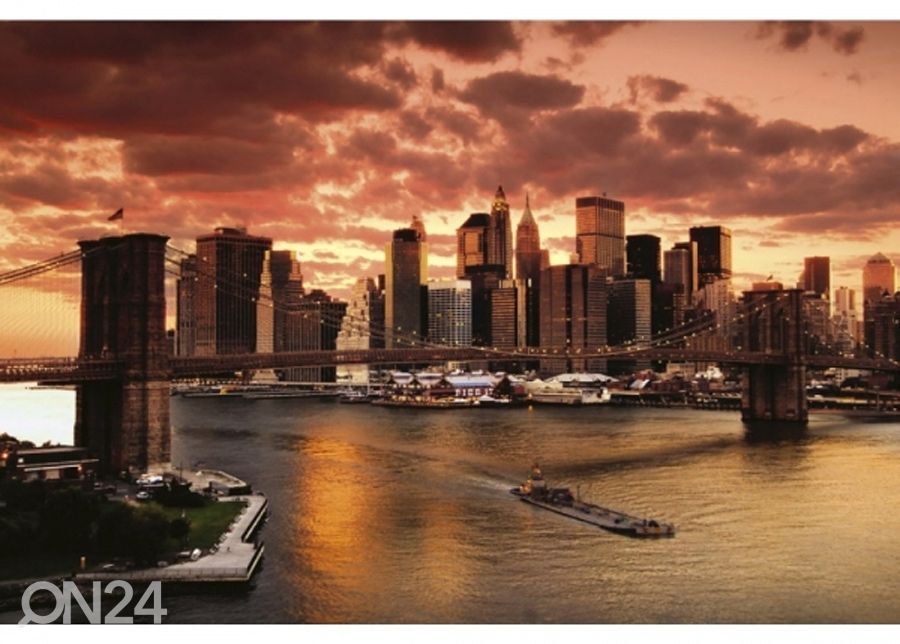 Non-woven kuvatapetti New york 150x250 cm kuvasuurennos