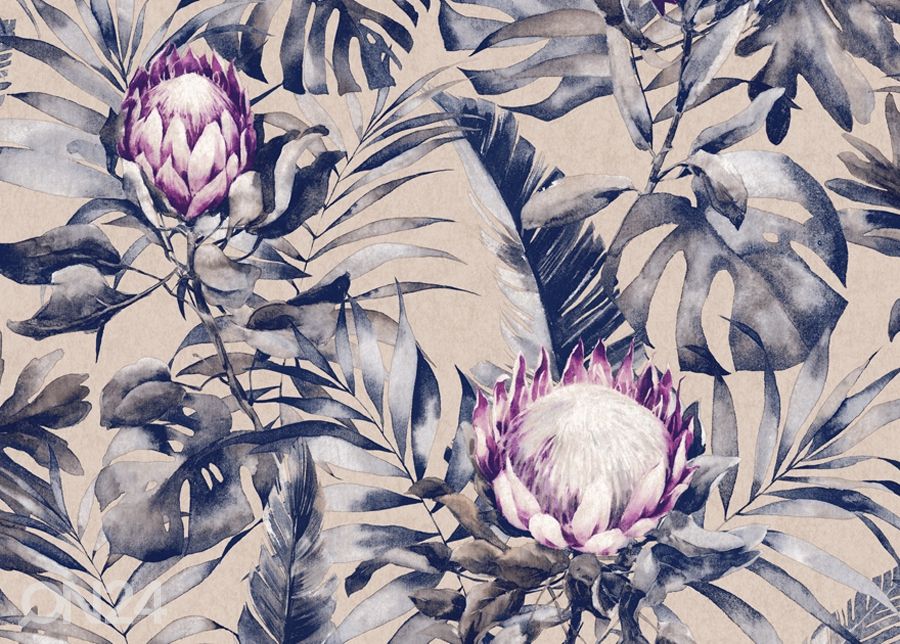 Non-woven kuvatapetti Nia kuvasuurennos