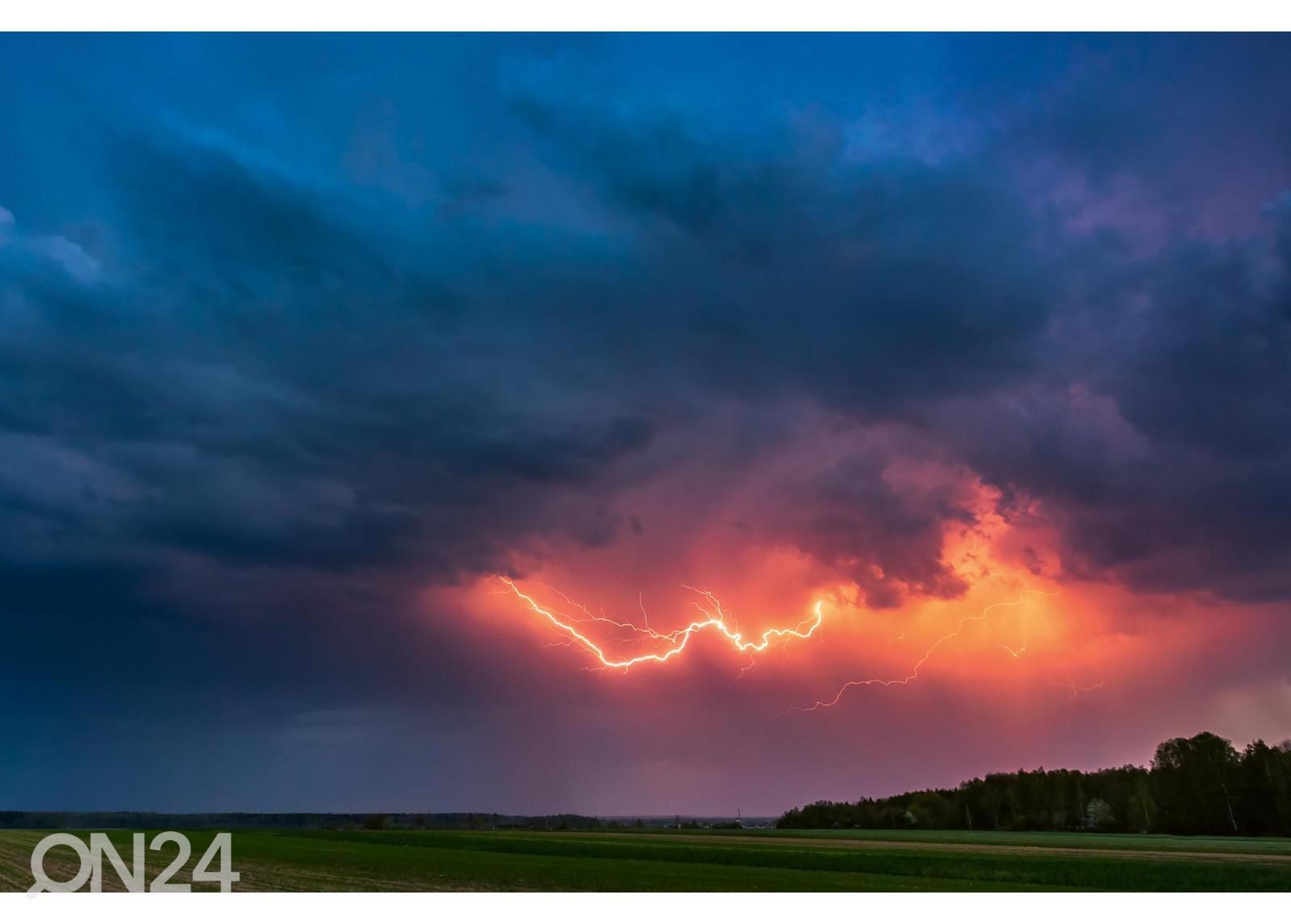 Non-woven kuvatapetti Night Storm kuvasuurennos