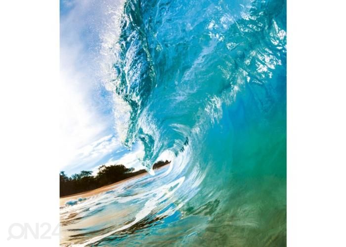 Non-woven kuvatapetti Ocean wave 225x250 cm kuvasuurennos