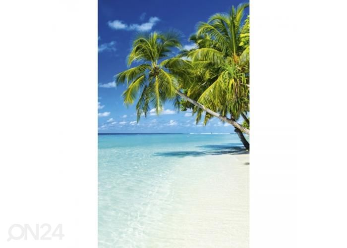 Non-woven kuvatapetti Paradise beach 150x250 cm kuvasuurennos