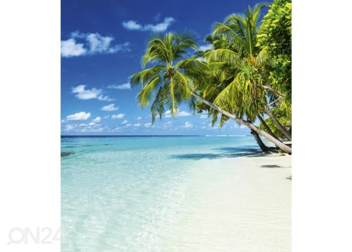 Non-woven kuvatapetti Paradise beach 225x250 cm kuvasuurennos
