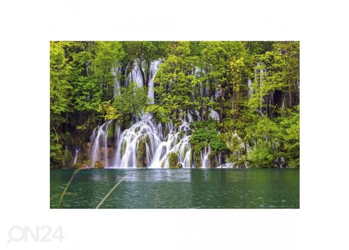 Non-woven kuvatapetti Plitvice lakes 375x250 cm kuvasuurennos