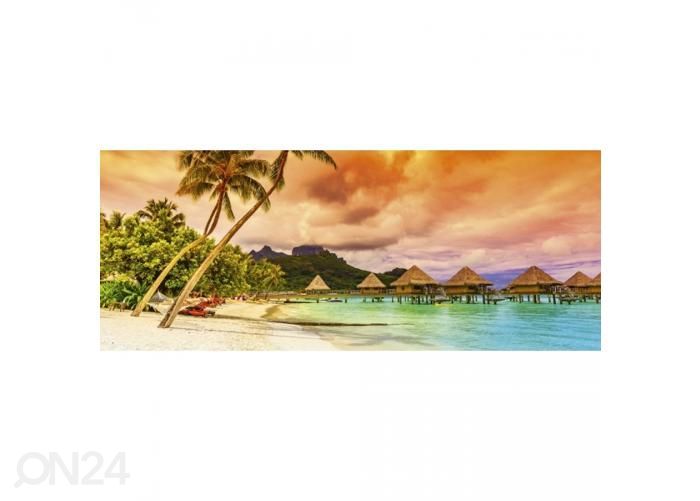 Non-woven kuvatapetti Polynesia 375x150 cm kuvasuurennos