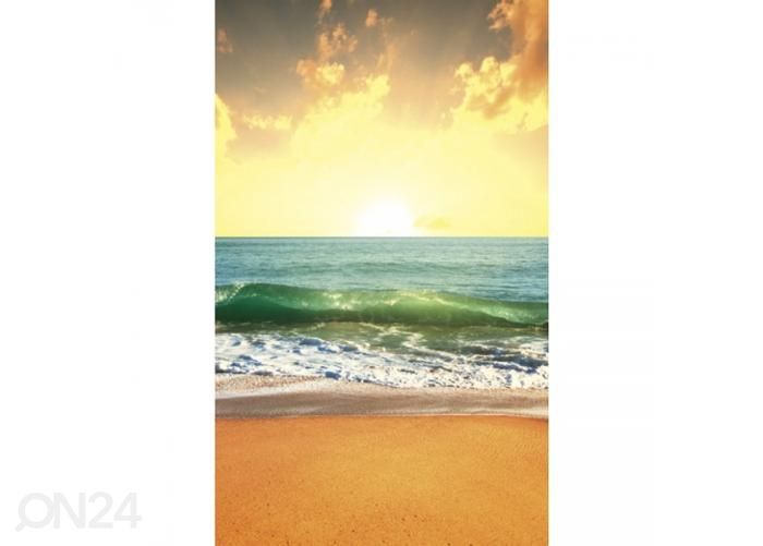 Non-woven kuvatapetti Sea sunset 150x250 cm kuvasuurennos