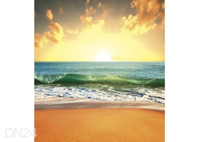 Non-woven kuvatapetti Sea sunset 225x250 cm kuvasuurennos
