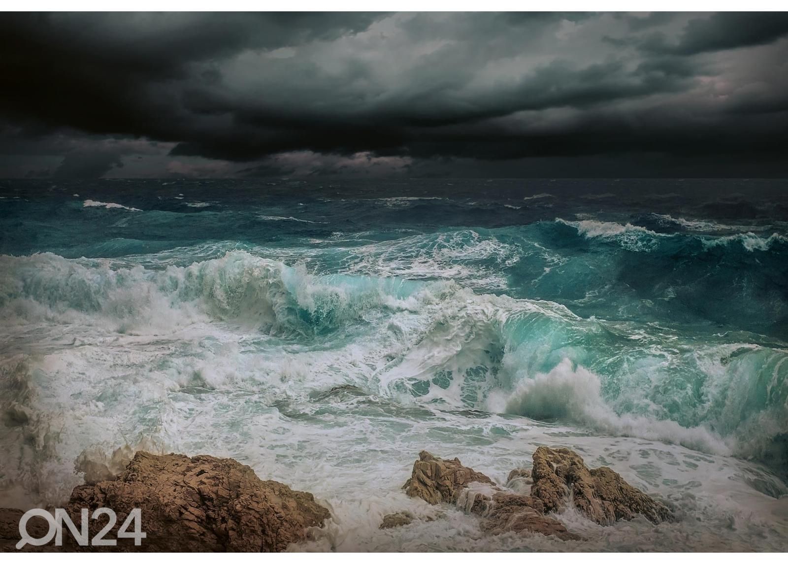 Non-woven kuvatapetti Stormy Sea kuvasuurennos