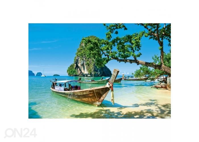 Non-woven kuvatapetti Thailand boat 375x250 cm kuvasuurennos